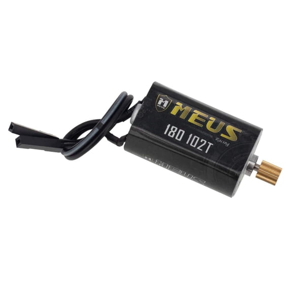 MEUS Racing 180 Brushed Motor 102T Double Ball Bearing with Brass 11T Gear for 1/18 TRX4M