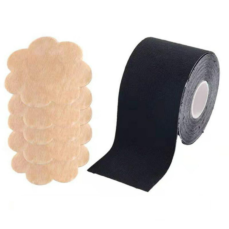 Womens Invisible Bob Tape for Breasts Skin-Friendly Waterproof Sweatproof  Patch. 