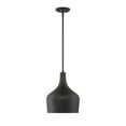 thumbnail image 3 of Trade Winds Lisa Metal Pendant Light in Matte Black, 3 of 5
