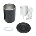 thumbnail image 2 of Electric Coffee Mug with Stirrer 10oz USB Heated Mug, 3 Temperature Control 100F 149F Auto Shutoff Stainless Steel Self Stirring Cup for Coffee Tea Cocoa Lovers, 2 of 7