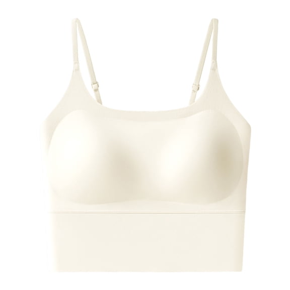 Women's Bralettes Cami Bras No Underwire Wireless Seamless Comfortable Sports Bra Adjustable Strap Bra Breathable Everyday Bra for Women