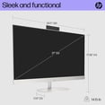 thumbnail image 5 of HP 27-cr 27" Touchscreen FHD AIO Intel Core Ultra 7 155U 16GB RAM 512GB SSD Intel Iris Xe Graphics Windows 11 H, 5 of 8