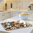 thumbnail image 6 of Halloween Skull Pumpkin Hat Dish Drying Mat for Kitchen Counter 16x18 In Absorbent Microfiber Reversible Mats Dish Drainer Protector Rack Pad for Coffee Bar Table, 6 of 7