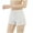 White, variant on yunLCZ Womens Cotton Boxer Shorts Underwear Womens Elastic Leggings Solid Stretchy Underwear Shorts Seamless Safety Pants