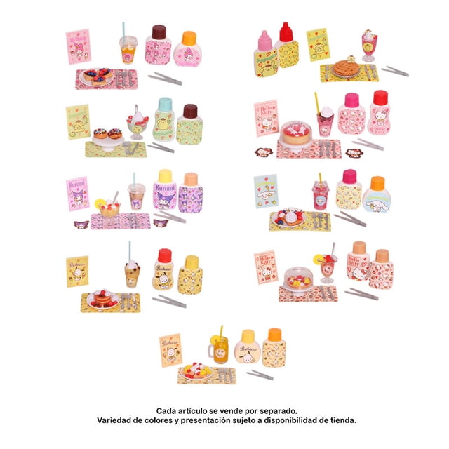 Set de juego Hello Kitty comida en miniatura 184014 Varios modelos 1 pieza