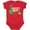 Red, variant on Inktastic Granddad's Boy Grandson Dinosaur Boys Baby Bodysuit
