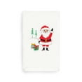 thumbnail image 2 of Authentic Hotel and Spa  Turkish Cotton Waving Santa White Hand Towel, 2 of 2