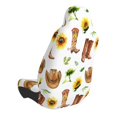 thumbnail image 4 of Lsque Rustic Western Charm Pattern Car Seat Covers for Front Seats , Waterproof Seat Covers for Cars, Sporty Front Seat Covers,Car Seat Cover Protector Front Seats, 4 of 5