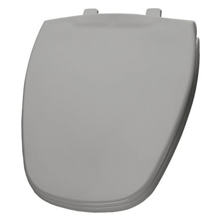 UPC 715562087306 product image for Bemis B1240200162 Round Closed Front Whisper Close Toilet Seat in Silver | upcitemdb.com