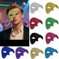 thumbnail image 6 of Xfvqtps Masquerade Mask for Men Half Face One Eye Holiday Parties and Carnival Mask for Masquerade Balls and Themed Party Sky Blue, 6 of 6