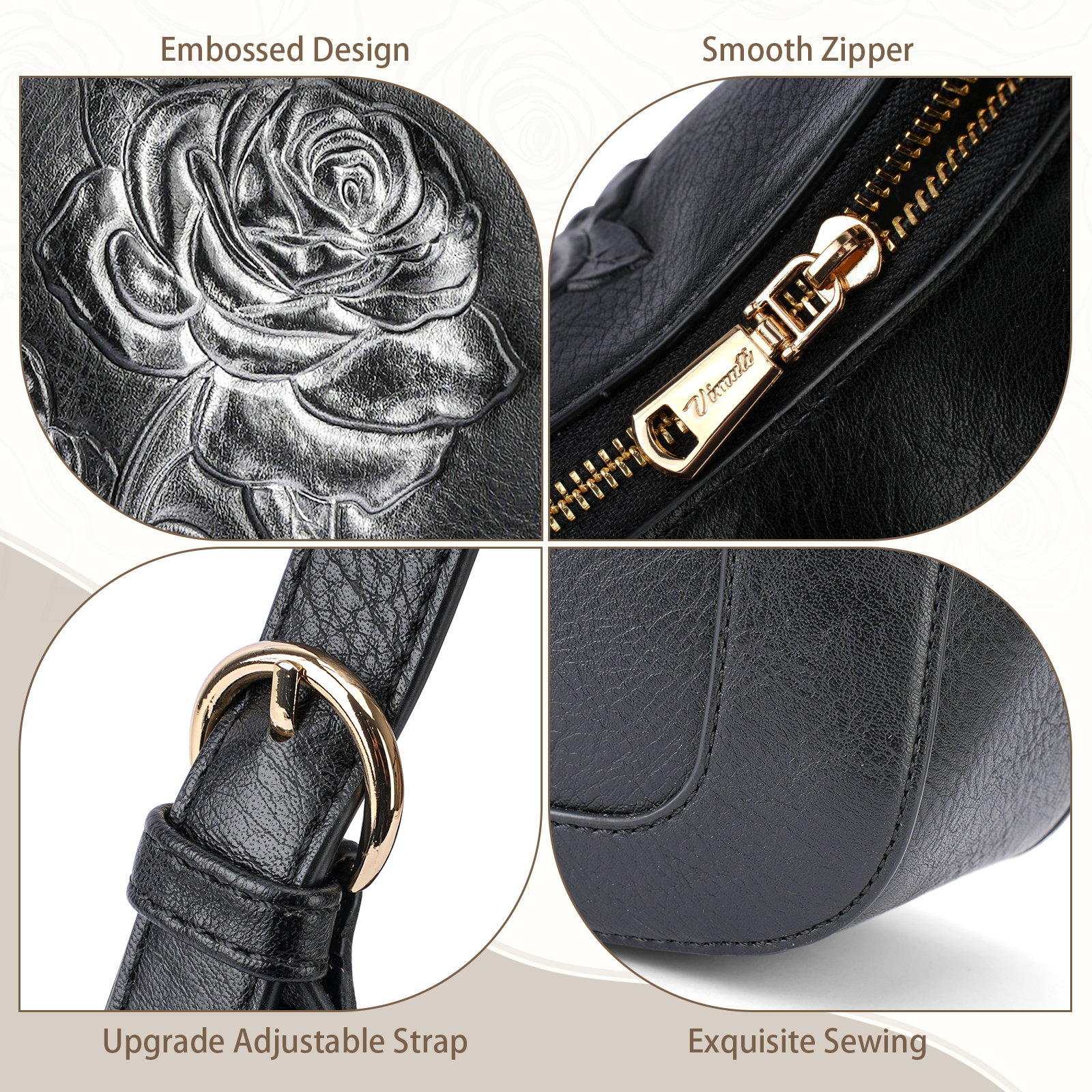 [Mother’s Day Gift Present] APHISON Fashion Crossbody Bags for Women, Ladies Shoulder Bags Handbags Purses With Adjustable Strap for Travel