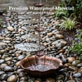 thumbnail image 6 of Rain Chains 72" Metal Decorative Umbrella Rain Chain Bell, 6 of 6