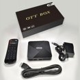 thumbnail image 2 of D905 Smart Set-top Box 4k Game Box Amlgic S905 Network Media Player Wireless Wifi Compatible For Android Tv Box (1+8GB) UK Plug, 2 of 5