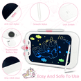 thumbnail image 5 of Richgv LCD Writing Tablet for Kids 10 inch Unicorn Toys Drawing Pad, Electronic Graphics Tablet Doodle Pad Toys Gifts for Girls, 5 of 7