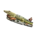 thumbnail image 5 of Frcolor Aquarium Bubbler Ornament Hideout Decorations Tank Fish Alligator Craft Resin Artificial Simulation, 5 of 7