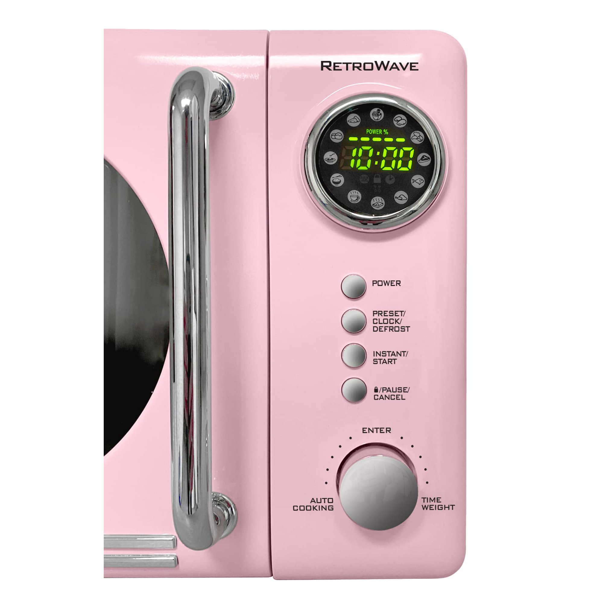 その他 No Me Inspiras Nada p706p5g Nostalgia Retro 0.7 Cubic Foot 700-Watt Countertop Microwave