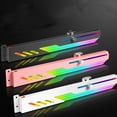thumbnail image 2 of VONKY GPU Support Graphics Card Bracket Video Card Stand Aluminum Alloy Multicolored Shockproof Shell Protection Fine Workmanship White, 2 of 6