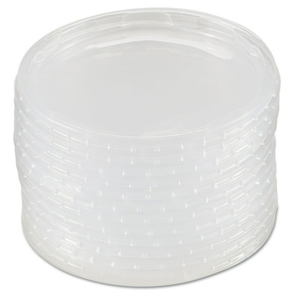 WNA WNA APCTRLID Plug-Style Plastic Deli Container Lids - Clear (50/Pack, 10 Packs/Carton)