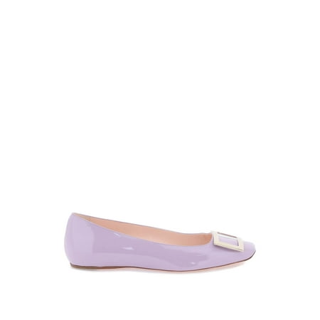 

Roger Vivier Patent Leather Trompette Ballerina Flats Women