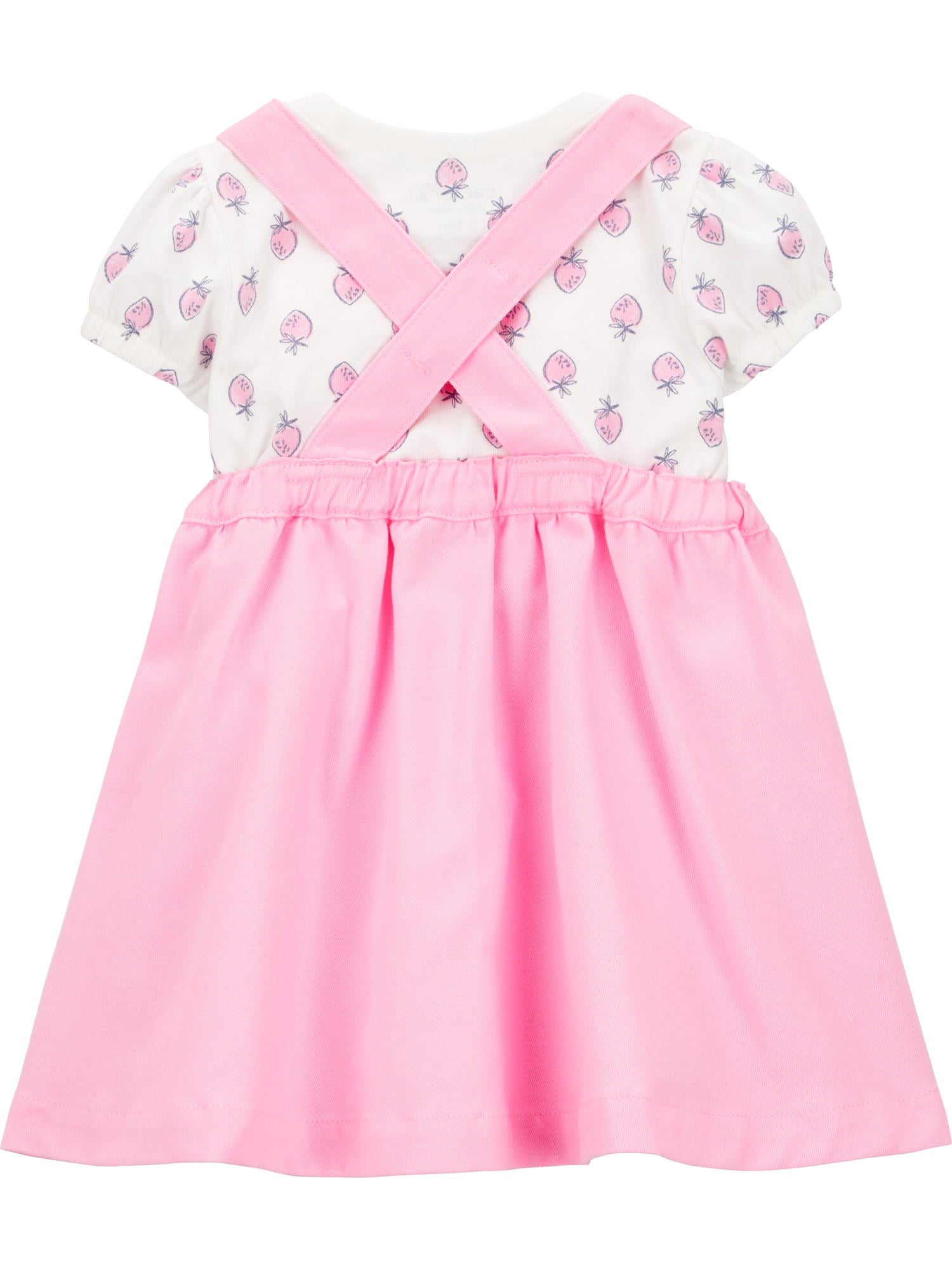Carter's Child of Mine Baby Girl Dress Set, 2-Piece, Sizes 0/3-24 Months