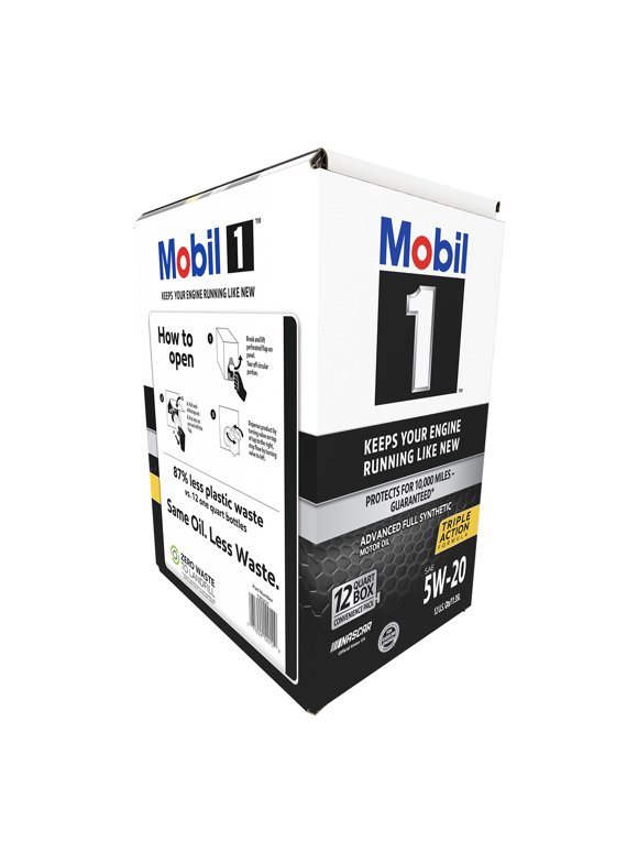 Mobil 1 Synthetic Oil in Mobil 1 Oil