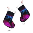 thumbnail image 3 of Disketp Futuristic Purple Panther A、 Christmas Stockings, Xmas Stocking for Family Holiday Season Décor, Personalized Holiday Indoor Decorations, 3 of 7