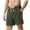 Army Green#mens cotton linen shorts, variant on DDAPJ pyju Mens Cotton Linen Baggy Shorts Drawstring Elastic Waist Summer Beach Shorts Lightweight Breathable Lounge Cruise Vacation Shorts with Pockets Army Green M