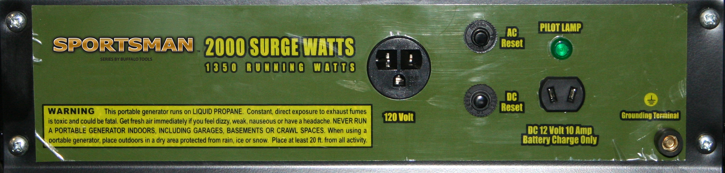 Sportsman Series 2000 Surge/1350 Running Watts Propane Generator - image 4 of 5