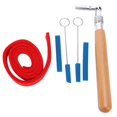 thumbnail image 4 of Cergrey Piano Tuner,6Pcs Piano Tuner Kit Tuning Professional Musical Silent Hammer DIY Set Tool Repair,Piano Wrench Kit, 4 of 8