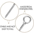 thumbnail image 3 of TABLZONE 5pcs Self Tapping Eye Bolts For Heavy Duty Wall Hooks For Home Use Installation, 3 of 6
