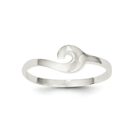 - Women Fashion Solid 925 Sterling Silver Polished Swirl Cocktail Ring For Gift Sz 6,7,8