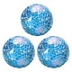 thumbnail image 1 of Uxcell 3Pcs Bolas de Vidrio Decorativas de 3.15 pulgadas, Bolas de Centro de Mesa, Bolas de Vidrio Mosaico para Decorar Cuencos, Azul Brillante, 1 of 5