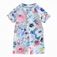 thumbnail image 4 of NOLDARES Baby Boy Swimsuit Rash Guard Shirts Toddler Boy Swimwear Full Zipper Sun Protection Infant One Piece Bathing Suit(Sky Blue,2-3 Years), 4 of 4