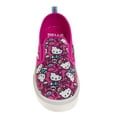 thumbnail image 3 of Hello Kitty Little Kids Girls Slip On Canvas Sneakers - Color: Fuchsia, Size: 12, 3 of 9