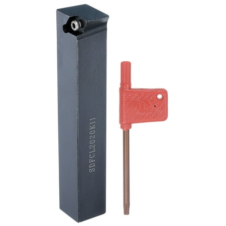 

Uxcell 3/4 CNC Lathe Indexable Carbide Turning Tool Holder SDFCL2020K11 91°
