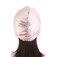 thumbnail image 6 of Satin Bonnet Silk Sleep Cap for Women Extra Large Reversible Adjustable Hair Night Cap Curly Natural Hair Care, 6 of 8