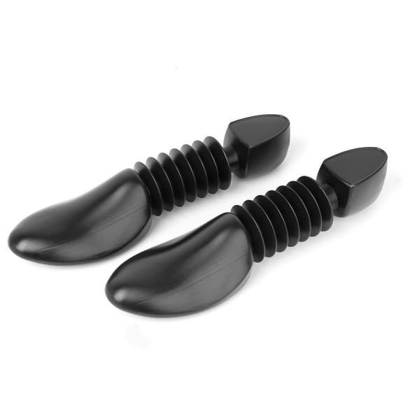 QccHieUs Men's Adjustable Length Shoe Tree Shaper Stretcher Organizer Black Shoe Care 40-45