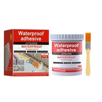 JLFNYA Transparent Waterproof Glue, Bathroom Caulk, Waterproof Caulk, Transparent Sealant, Bathroom Adhesive, Invisible Avoid-Leakage Agent, Suitable for Indoor, Outdoor, Bath, Shower, Sink, Wall