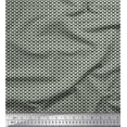 thumbnail image 1 of Soimoi Silk Fabric Dot & Paisley Decor Fabric Printed Yard 42 Inch Wide, 1 of 3
