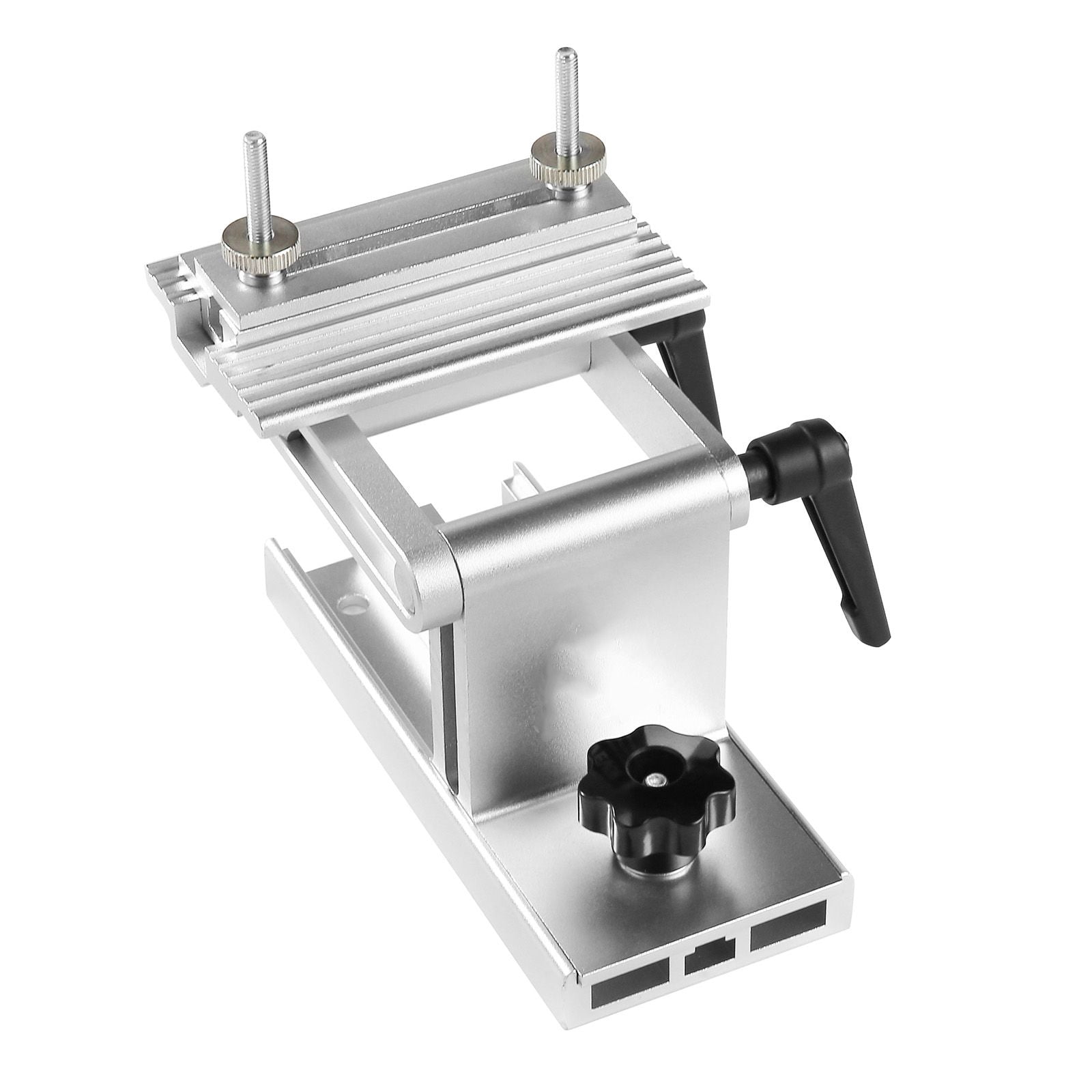 Bench Grinder Sharpening Jig, Tool Rest with Adjustable 0-90 Degree Platform, Sliding and Height Adjustment, Compatible with 6" and 8" Bench Grinders and Sanders