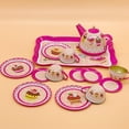 thumbnail image 7 of Kids Tea Party Set Pretend Play Kitchen Party Dessert Cookies Teapot Tray For Girls BoysKids Simulated Tinplate Tea Set Toys, Playing House, Teapot, Tea Cup Set, Kindergarten Girls Game Props, 7 of 7
