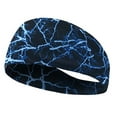 thumbnail image 5 of Visland Women Men Wide Sports Headbands Non-Slip Fitness Workout Yoga Running Headban, 5 of 7