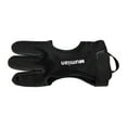 thumbnail image 2 of 1 Pce Gants Respirants Absorbés Multi-Usages Faits à la Main pour Tir Chasse Protection Trois Doigts pour Hommes Femmes & Jeunes, 2 of 5