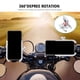thumbnail image 2 of Soporte universal para teléfono de bicicleta, giratorio 360 grados. Plata, 2 of 9