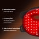 thumbnail image 5 of Máscara de fototerapia SUERBEATY Red Light 7 colores recargable, 5 of 8