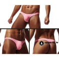 thumbnail image 1 of Disculpa-Ropa Interior Para Hombre , De Corte Bajo Transpirable Simple Sexy Tanga Elástica Suave Y Acogedora Para La Piel, 1 of 4