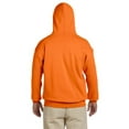 thumbnail image 2 of Gildan Adult Heavy Blend Hooded Sweatshirt - S ORANGE - 2XL, 2 of 2