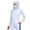 White, variant on Sun Shirt Women UV Protection UPF 50 Lightweight Breathable Long Sleeve Rash Guard with Built In Face Mask for Hiking Running Cycling