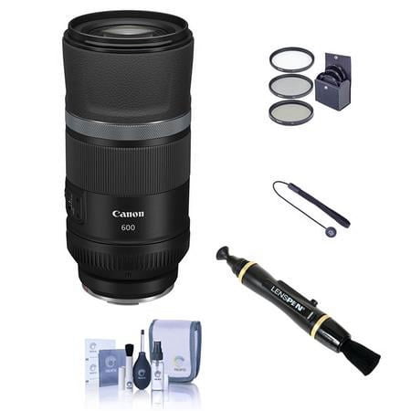 UPC: 0192223163164 | RF 600mm f/11 IS STM Lens  Bundle with ProOptic 82mm Filter Kit  Cleaning Kit  Lens Cleaner  Lens Cap Tether