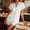W-White, variant on Wlynlyn Pajamas for Women 5 Piece Loungewear Sets Button down Blouses Short Sleeve Ruffle Sleepwear Notch Collar Pjs Shorts